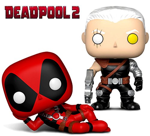 Funko Pop Marvel Deadpool Parody Deadpool and Cable Action Figure Bobble Toys