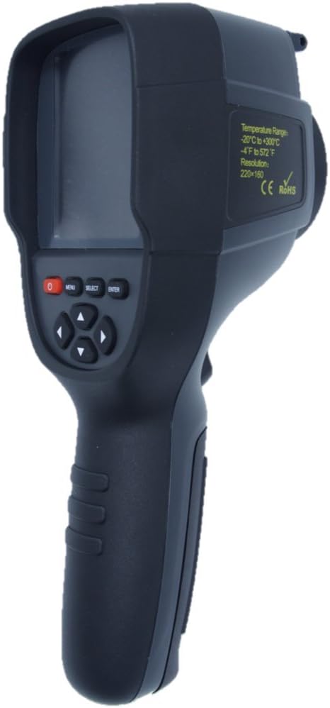 GenieFun Infrared Thermal Image Camera with IR Resolution 35,200 Pixels & Temp Range from -20~300°C, 8 Hz Refresh Rate