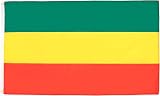 AZ FLAG Ethiopia Without Arms Flag 2x3 ft 100D Polyester Two Brass Grommets