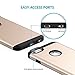 iPhone 6s Plus/6 Plus Case, Anker ToughShell Protective Case with GravityGuard and ShockShield Technology Compatible with iPhone 6s Plus /6 Plus (Champagne Gold)