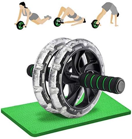 Gadgetzone® Fitness and Strength Training Portable Home Gym | Beginner Startup Kit | Yoga Mat Yoga Roller Exercise Wheel Resistance Bands | Strength Training Fitness and Sustainability