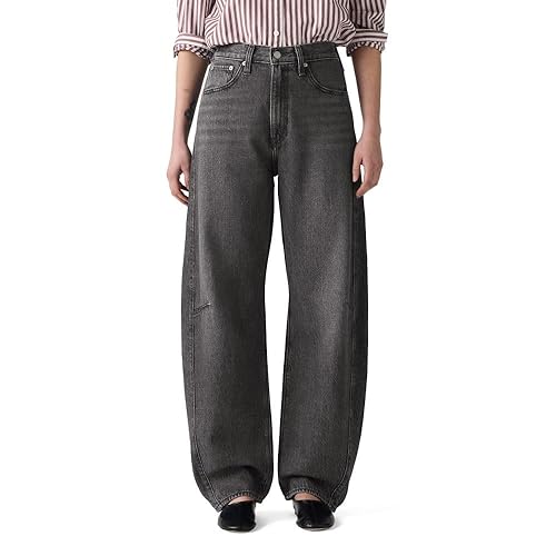 Levi's Women's Cinch Barrel Jeans, (New) Past Lives (Non Stretch), 25