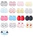 HaloVa Baby Gloves, 0-3 months Newborn Infant Toddler Boys Girls No Scratch Mittens, 100% Cotton, Soft and Comfortable, Dark Blue