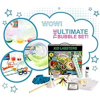 New! Bubble Making Science Kit for Kids | 9 Educational and Fun Activities | Colorful Bubbles and Wands