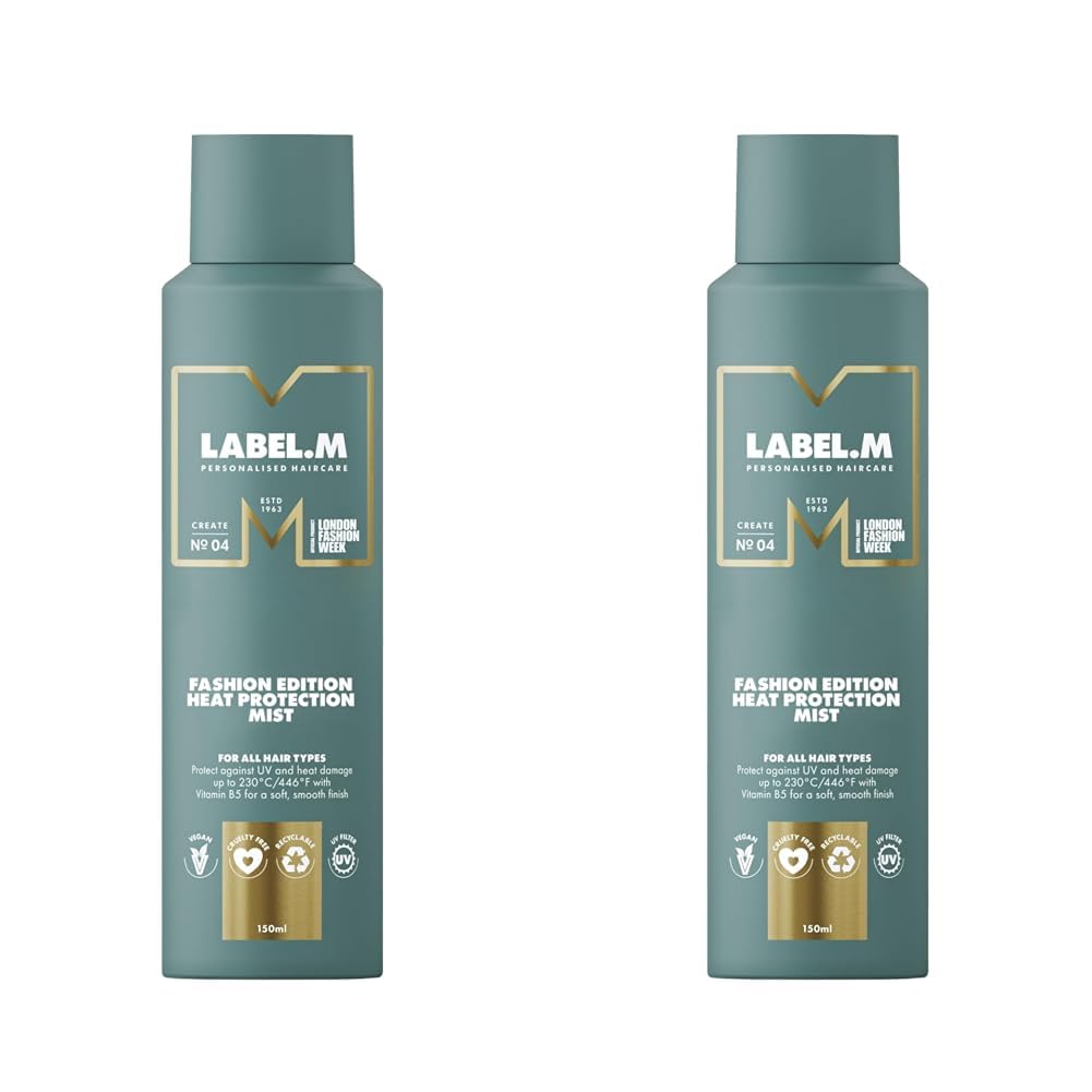 LABEL.M Fashion Edition Heat Protection Mist 150ml (Pack of 2)