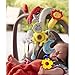 TOYMYTOY Kid Baby Crib Cot Pram Hanging Rattles Spiral Stroller Car Seat Toy（sun,moon)