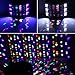 DJ Lights, LaluceNatz 48W Multicolors LED Beam 6LEDs Black Light Glow in the Dark Party Supplies and Strobe Effects for Blacklight Party Wedding Birthday Stage Lighting