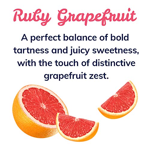 Crystal Geyser Ruby Grapefruit Flavored Sparkling Spring Water, No