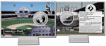 Amazon Com Chicago White Sox Us Cellular Field Silver Plate Coin Card Sports Outdoors