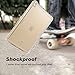 Valkit iPad Air (3rd Gen) 10.5'' 2019 / iPad Pro 10.5'' 2017 Case, Smart Folio Stand Protective Translucent Frosted Back Cover for Apple iPad Air 3 10.5 Inch 2019[Auto Sleep/Wake], Champagne