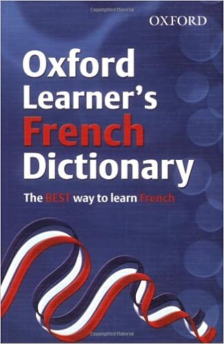 Amazon Com Oxford Learner S French Dictionary Oxford Learner S Dictionary 9780199116454 Oxford Dictionaries Books