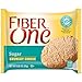 Fiber One Cookies, Crunchy Sugar Cookies, 6 Pouches, 5.52 oz (Pack of 8)