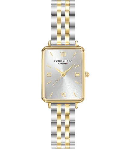 Amazon.com: VICTORIA HYDE Rectangular Rose Gold Watches for Women
