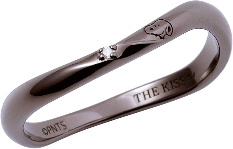 Amazon ザ キッス The Kiss Pn Sr505dm 13号 Peanuts スヌーピー ダイヤモンド シルバー リング リング 通販