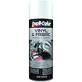 Dupli-Color HVP105-6 PK Vinyl and Fabric Coating Spray Paint - White - 11 oz Aerosol Can