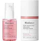 BIODANCE Collagen Plumper Duo: Pore Perfecting Collagen Peptide Serum & Facial Moisturizer, Korean Skincare Set for Plumping Glass Skin, Korean Skin Care, Valentines Day Gifts for Her, Skin Care Set