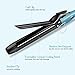 Ouiast Curling Iron 1.25 Inch Ceramic Tourmaline Coating Barrel, Hair Curling Wand with Anti-scald Insulated Tip, Dual Voltage, 265 ℉ - 430 ℉For All Hair Types