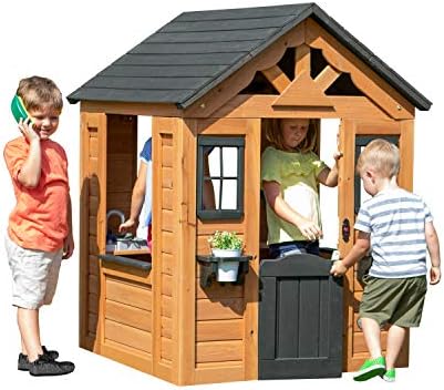Yard Discovery Sweetwater All Cedar Wood Playhouse