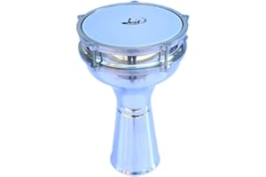 Darbuka Doumbek Drum Instrument -Made in Turkey-8" Tunable Synthetic Head DKD-220S (8"(20cm))