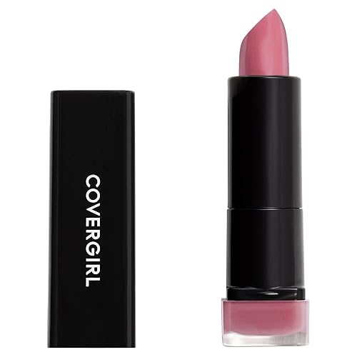 COVERGIRL Exhibitionist Lipstick Cream, Delight Blush 415, Lipstick Tube 0.123 OZ (3.5 g)