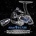CS5 Spinning Reel,Cadence Ultralight Fast Speed Carbon Frame Fishing Reel with 9 Durable & Corrosion Resistant Bearings Super Value Smooth Powerful Reel with 36 pounds Max Drag & 6.2:1 Spinning Reel