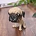 Bobbing Head Pug Dog Bobble Head Auto Car Dashboard Decors Toy Bulldog Ornaments