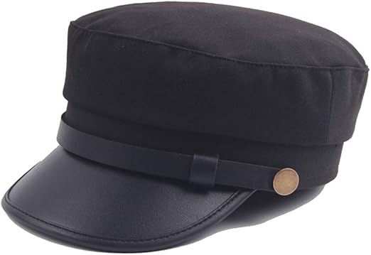 black sailor hat