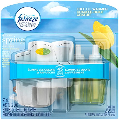 Febreze Noticeables Notables Happy Spring Starter Kit Air Freshener, 0.87 oz