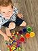 CC O PLAY Sort and Play - Sorting and Counting Toy for Kids - 72 Colorful Bears, 6 Cups, 1 Bag - Best Education Toy for Children with Free Ebook