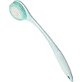 BEDELITE Back Bath Brush Long Handle for Shower - Soft Brush for Men & Women(16.4" Long), Skin Exfoliator for Bath Scrubber Body Brush(Blue)