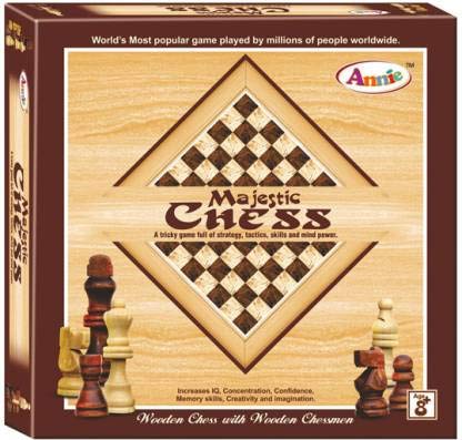 HRJ APPARRLS CO. Chessncrafts Wooden Multicolor Chess