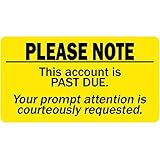 LabelValue.com | Account Past Due Billing and