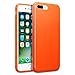 iPhone 8 Plus / iPhone 7 Plus Covers, Terrapin iPhone 8 Plus / iPhone 7 Plus Case - TPU Gel - Slim Design - Durable Shock Absorbing - Back Protector - Solid Orange