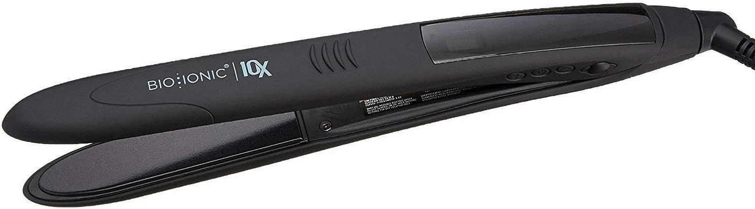 10X Professional Styling Iron with Vibrating Plates, 1 inch