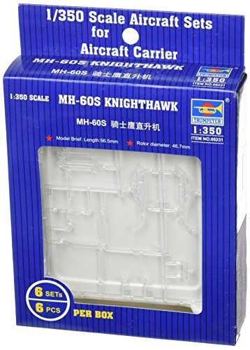 Trumpeter 1/350 USN MH60S Knighthawk Helicopter Set (6-Box)