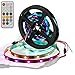 SUPERNIGHT IC 2811 Strip Light Individual Programmable Addressable 16.4ft 5050 RGB Dream Color 150led Rope Lights (Non-waterproof) with Remote Controller