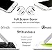 BTGGG iPhone 6 Plus / 6S Plus Screen Protector with TPU Case, 0.2mm Full Screen Anti-Scratch Tempered Glass White + 0.8mm Soft TPU Transparent Case for iPhone 6 Plus / 6S Plus 5.5 inch