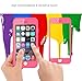 iPhone 6S Waterproof Case, Pandawell Slim Thin Light Dust Proof Snowproof Shockproof Case Full Body Protective Cover for Apple iPhone 6 / iPhone 6S 4.7 inch - Pink