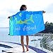 S SPOFINE Extra Large Microfiber Beach Towel, Oversized Beach Towel Blanket, Pool Towel, Lightweight and Compact Swim Towel, Big Sand Proof Travel Towel, Traveling Accessories