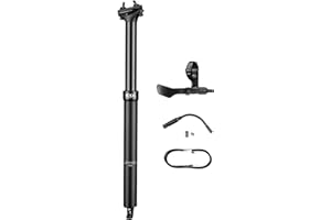EXA Form 900i 30.9mm/31.6mm Remote Control Dropper Post with 1x Lever kit and Cable in Housing, 100mm/120mm Travel Dropper Se