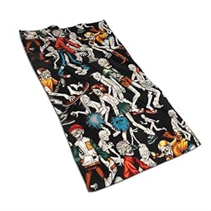 XCNGG Haunted House Zombie Cooling Towel Microfiber Towel Fast Drying Super Absorbent – Ultra Compact Cooling Towel for Sports, Workout, Fitness, Gym, Yoga, Travel, Camping