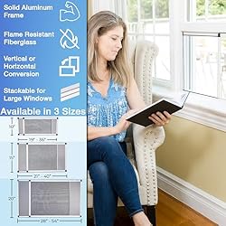Fenestrelle Expandable Window Screen - Horizontal
