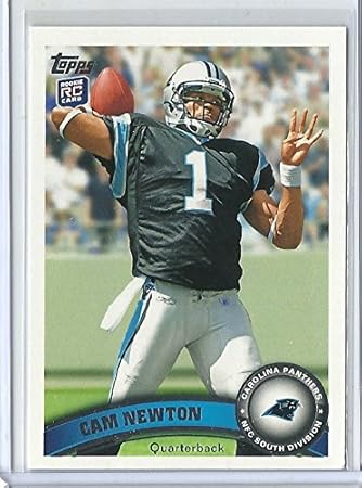 cam newton jersey card
