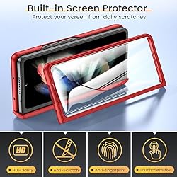 VEGO for Galaxy Fold 4 Case，Samsung Z Fold 4 with