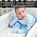 Bassinet Fitted Sheet (2 Pack) | 100% Jersey Cotton Baby Oval fitted halo mattress sheets | Unisex Bassinest Cover Set 