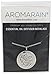 AromaRain Amazing Grace Essential Oil Diffuser Necklace Locket for Aromatherapy - 316L Surgical Stainless Steel with 5 Oil Pads