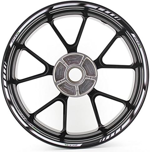 SpecialGP color-matched adhesive rim-striping wheel rim pin stripe pinstriping tape sticker decals for Kawasaki ZX-10R 17-inch wheels