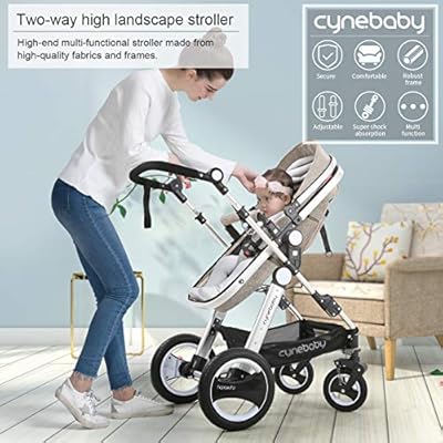cynebaby compact pram strollers