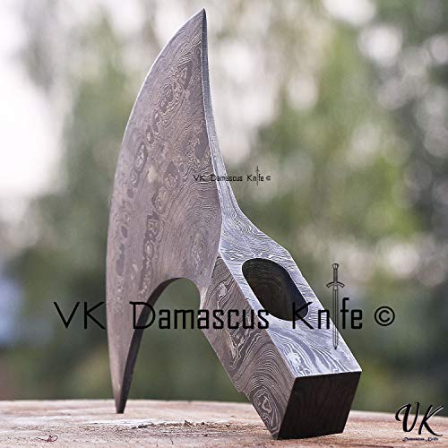 JNR TRADERS Handmade Damascus Steel Axe Hatchet Head Forged Damascus Steel VK2040