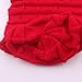 Women Knitted Hat, Malltop Winter Warm Crochet Beanie Folded Flanging Caps (Red)
